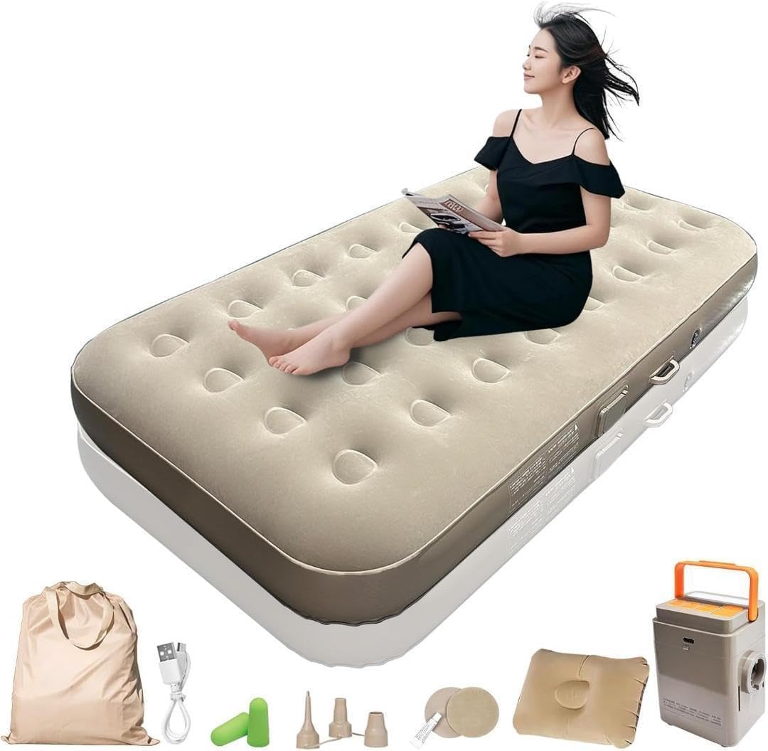 エアーベッド 電動 ポンプ内蔵 シングルサイズ 電動エアーベッド